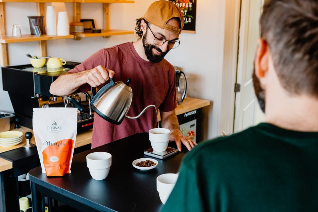 Dégustation café Bivouac