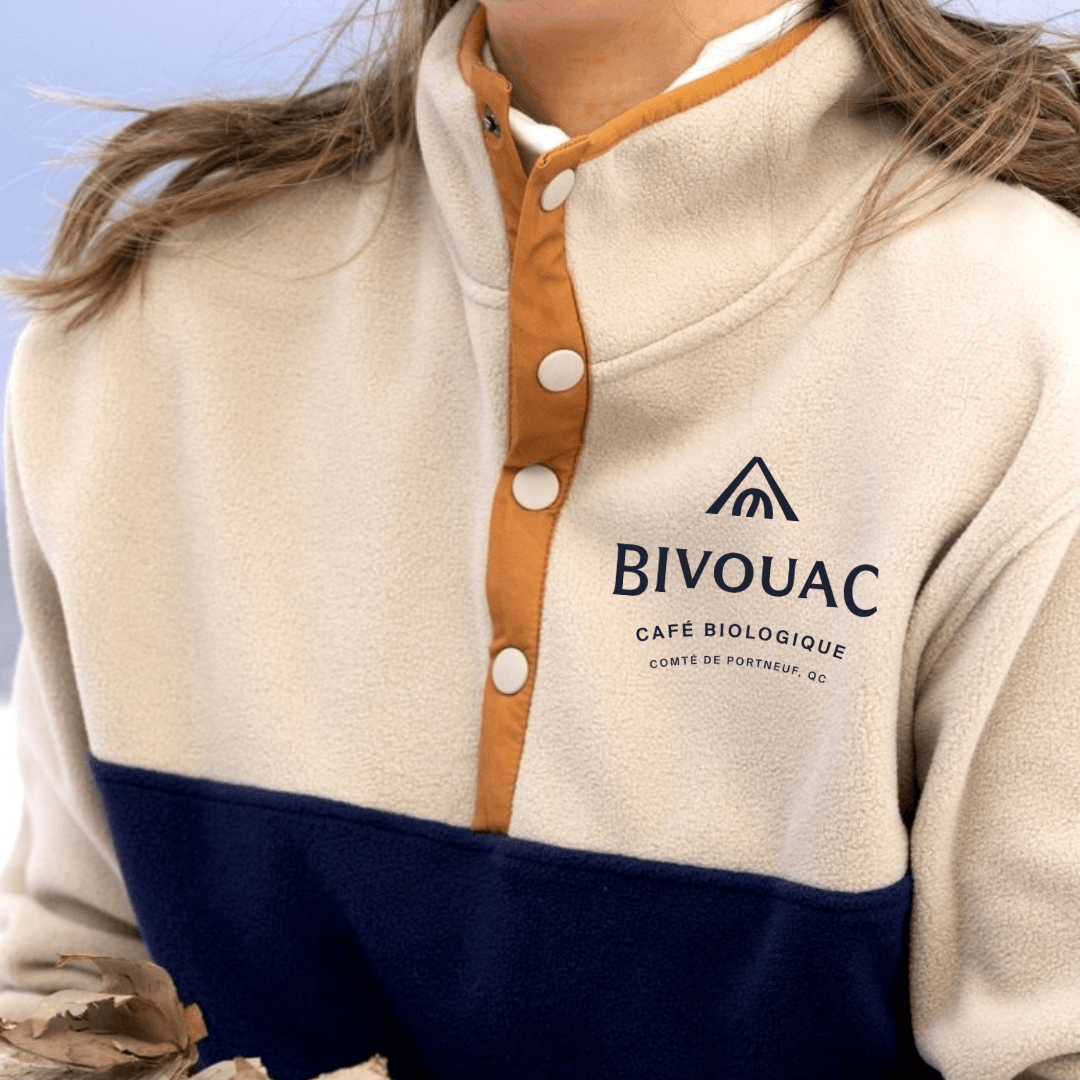 Polar rétro Marine/Taupe